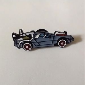 🧁 3/$30 Back to the Future DeLorean Time Machine Car Enamel Pin NEW